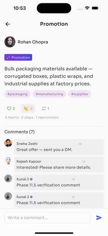 Posting an ask on the community board